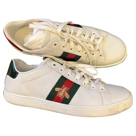 gucci trainers bee|Gucci bee trainers women's.